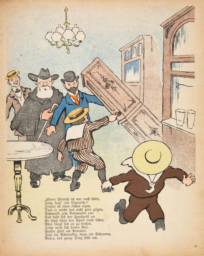 Fritz und Franz die bösen Buben von Berlin. Ein Berliner Bilderbuch.