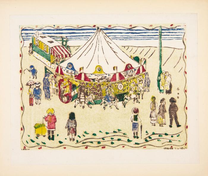 Carrousels et Baraques. Contés et gravés par E.Tijtgat.