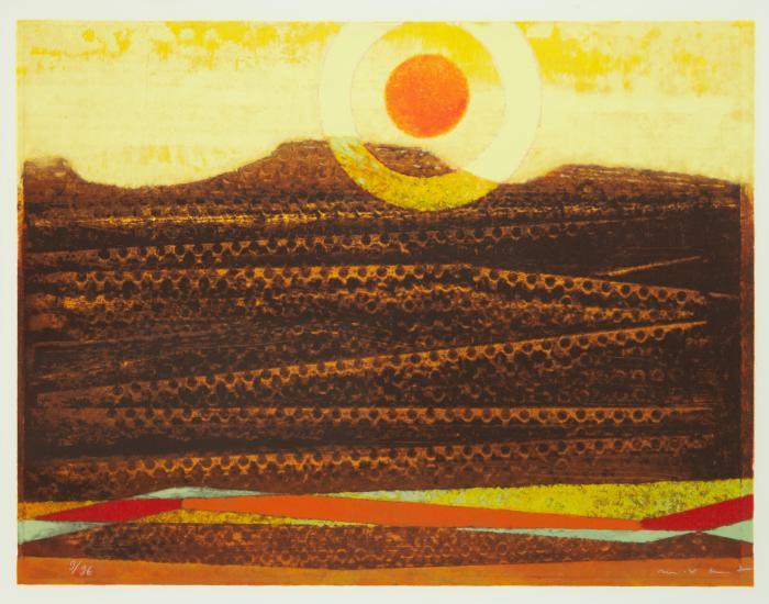Le soleil rouge