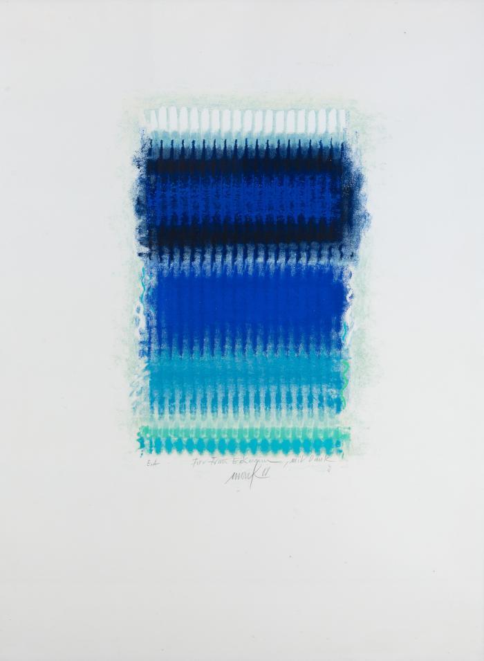 Lichtchromatik in Blau