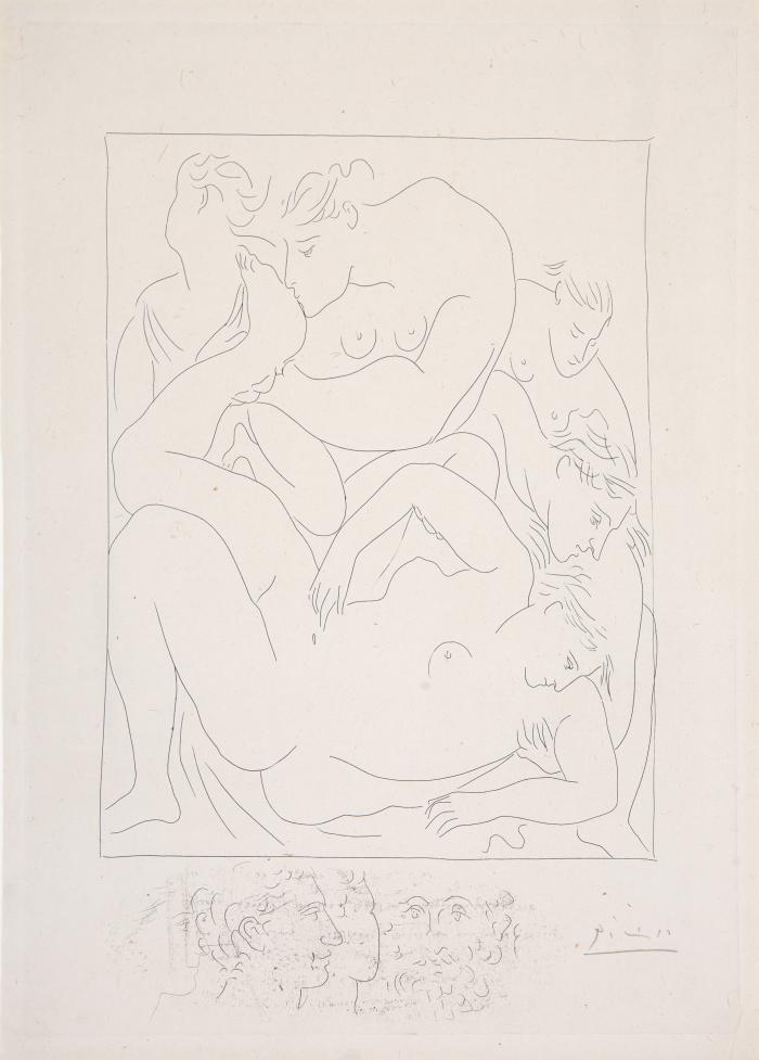 Eurydice piquée par un serpent (Aus: Métamorphoses d’Ovide)