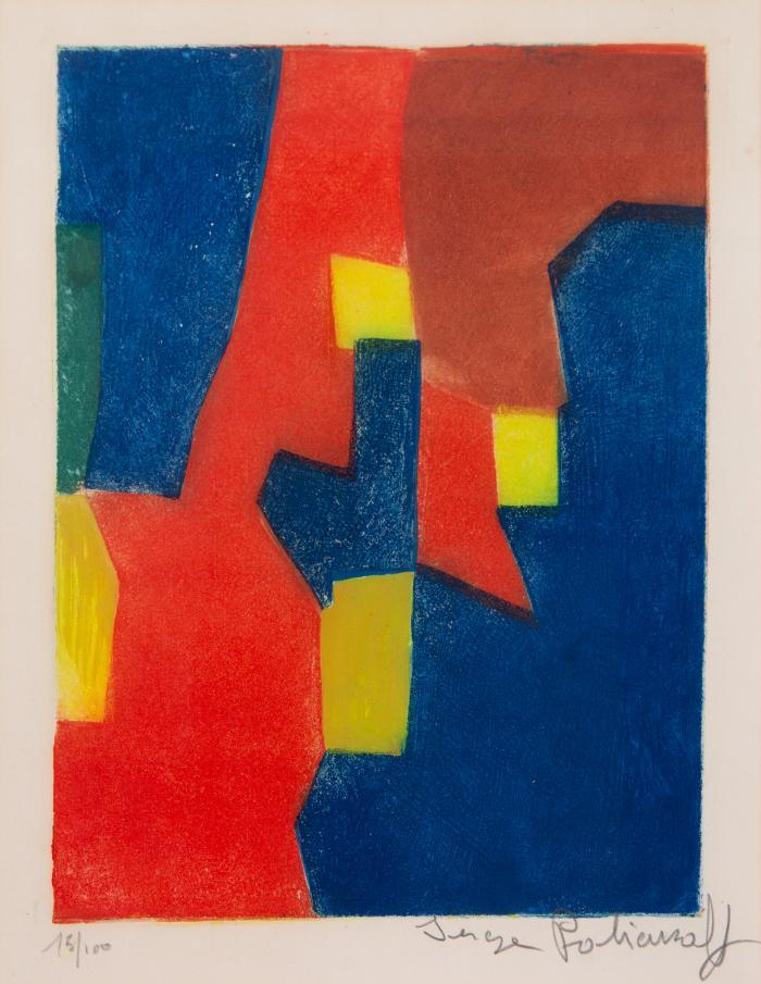 Composition rouge, jaune et bleue (Komposition in Rot, Gelb und Blau)