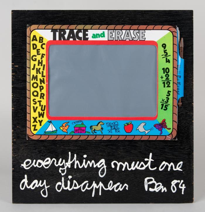 Everything must one day disappear