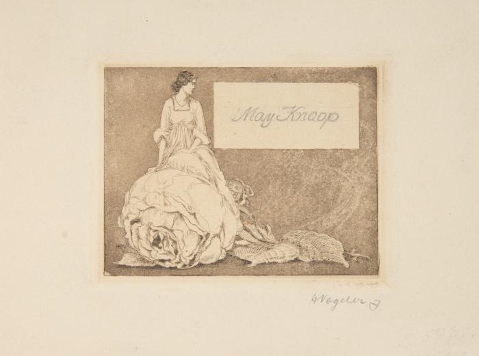 May Knoop, Besuchskarte