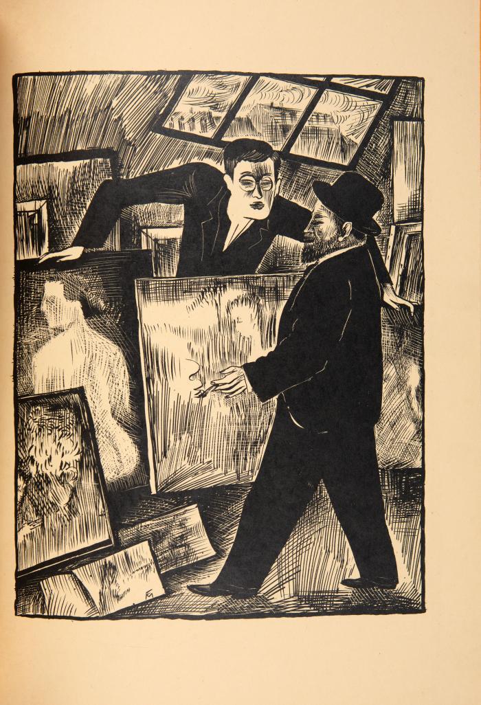 CONRAD FELIXMÜLLER
Das Maler-Leben. Dresden: im Selbstverlag gedruckt bei Rau und Sohn (Niescher) 1927.
