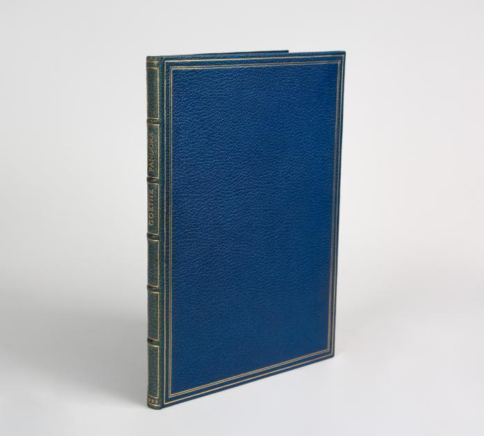 JOHANN WOLFGANG VON GOETHE
Pandora.