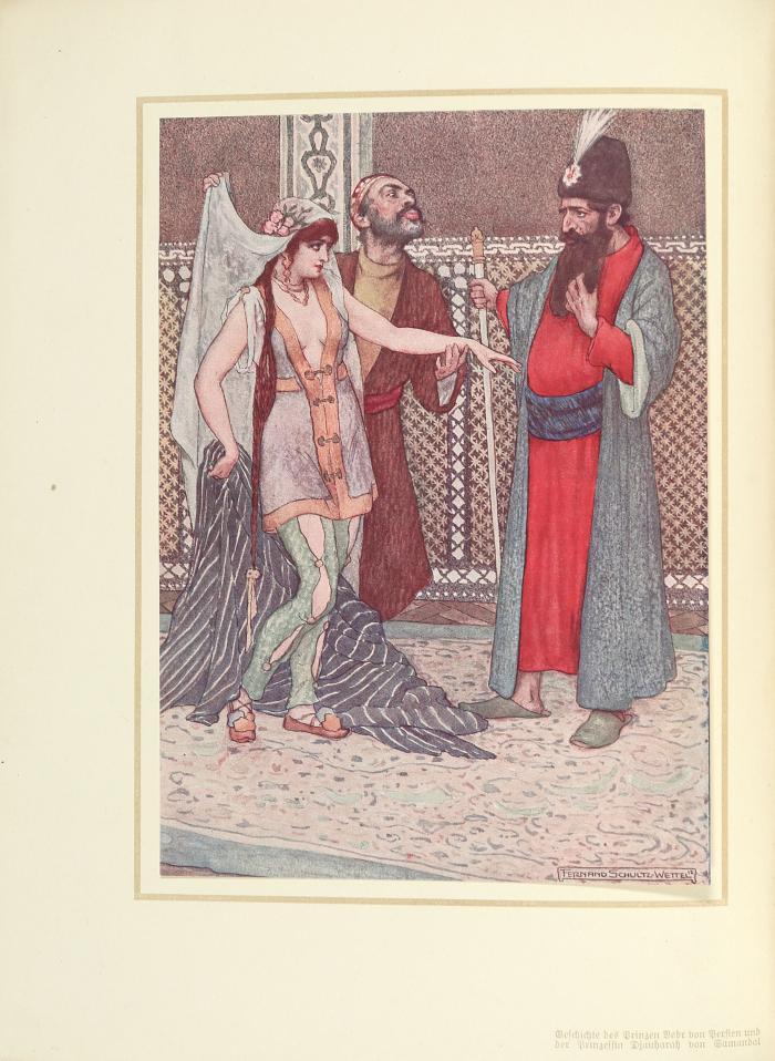 TAUSEND UND EINE NACHT. 
Arabische Erzählungen. Neu herausgegeben von Ludwig Fulda. 4 Bde.