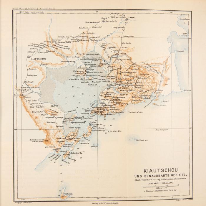 Hesse-Wartegg, Ernst v.: Schantung und Deutsch=China. Von Kiautschou ins heilige Land von China und vom Jangtsekiang nach Peking im Jahre 1898.