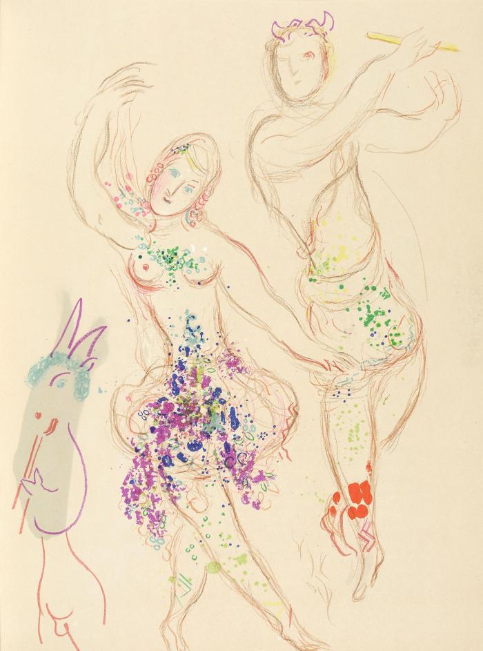 MARC CHAGALL
JACQUES LASSAIGNE: Dessins et aquarelles pour Le Ballet.