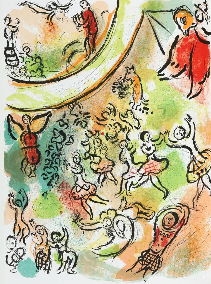 MARC CHAGALL
JACQUES LASSAIGNE: Le Plafond de l'Opèra de Paris.