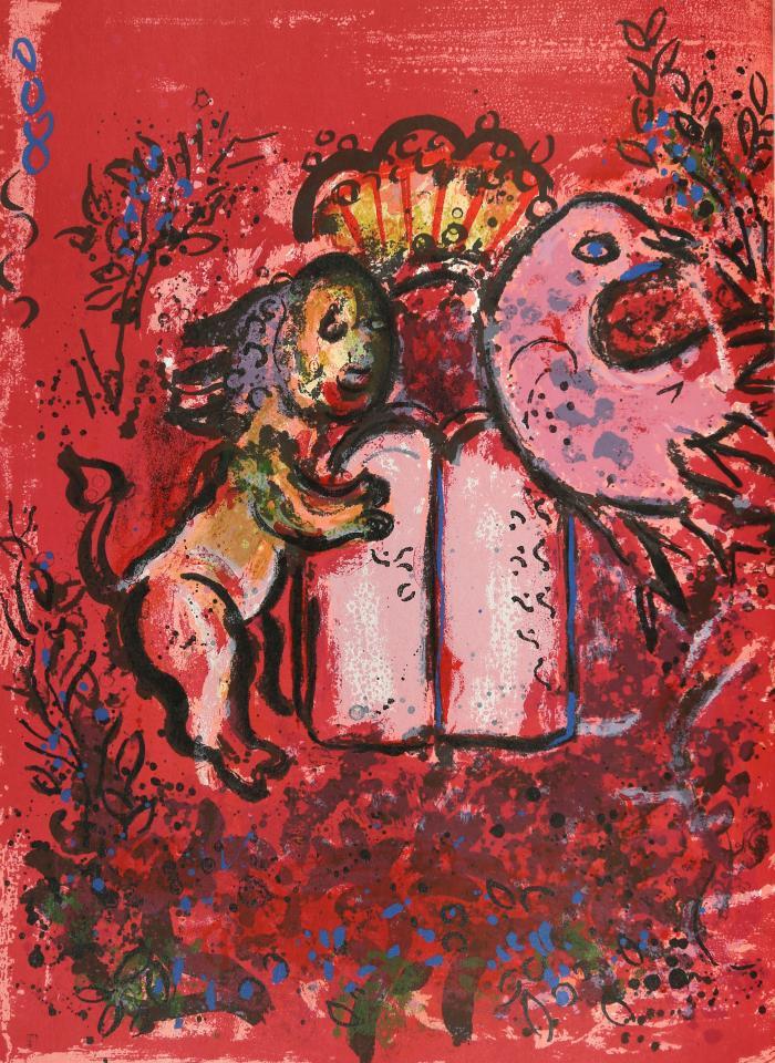 MARC CHAGALL
JEAN LEYMARIE: Glasmalereien für Jerusalem. Aus dem Französischen von U. R. Hemmerich.