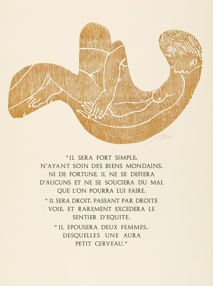 HANS ERNI
MAX JACOB: Dames de décans.