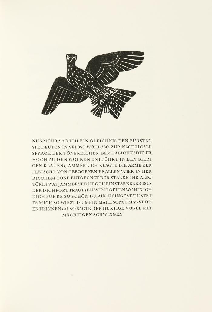 GERHARD MARCKS
Iona / Aesop. 2 illustr. Werke.