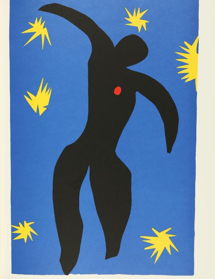 HENRI MATISSE
Jazz. Faksimile der Ausgabe Paris 1947 (Ex. Nr. 43, der Bayrischen Staatsbibliothek). Mit einer Einführung von Riva Castleman.Text aus dem Französischen ins Englische übersetzt von Sophie Hawkes.