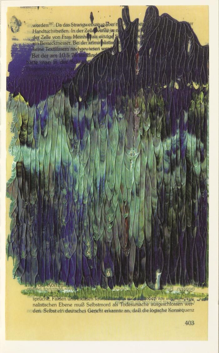 GERHARD RICHTER
ANNE SEYMOR: Stammheim.