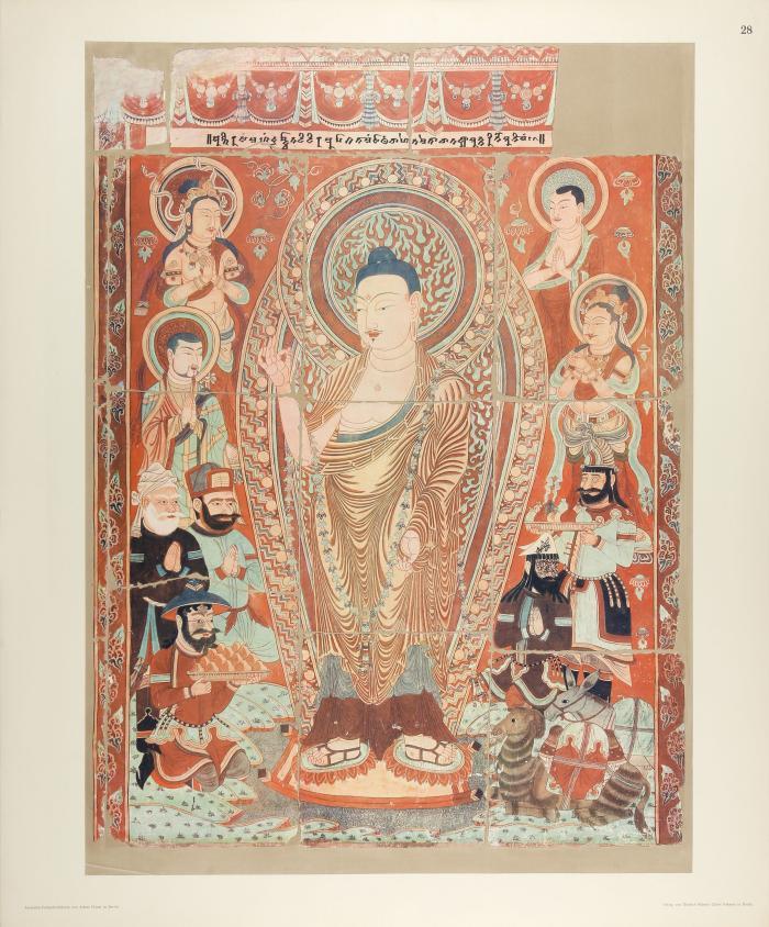 Chotscho. Ergebnisse der kgl. preussischen Turfan-Expeditionen. Facsimile-Wiedergaben der wichtigeren Funde der ersten königlich preussischen Expedition nach Turfan in Ost-Turkistan.