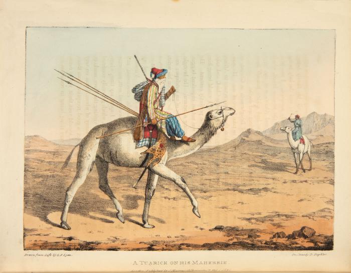 A narrative of travels in Northern Africa, in the years 1818, 19, and 20; Accompanied by geographical notices of Soudan, and of the course of the Niger. With a chart of the routes, and a variety of coloured plates, illustrative of the costumes of the several natives of Northern Africa.