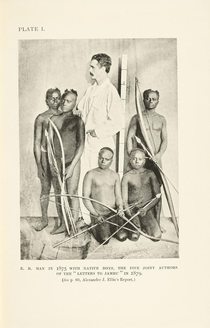 On the Aboriginal inhabitants of the Andaman Islands. With report of researches into the language of the South Andaman Island. London: Royal Anthropological Institute of Great Britain (1932).