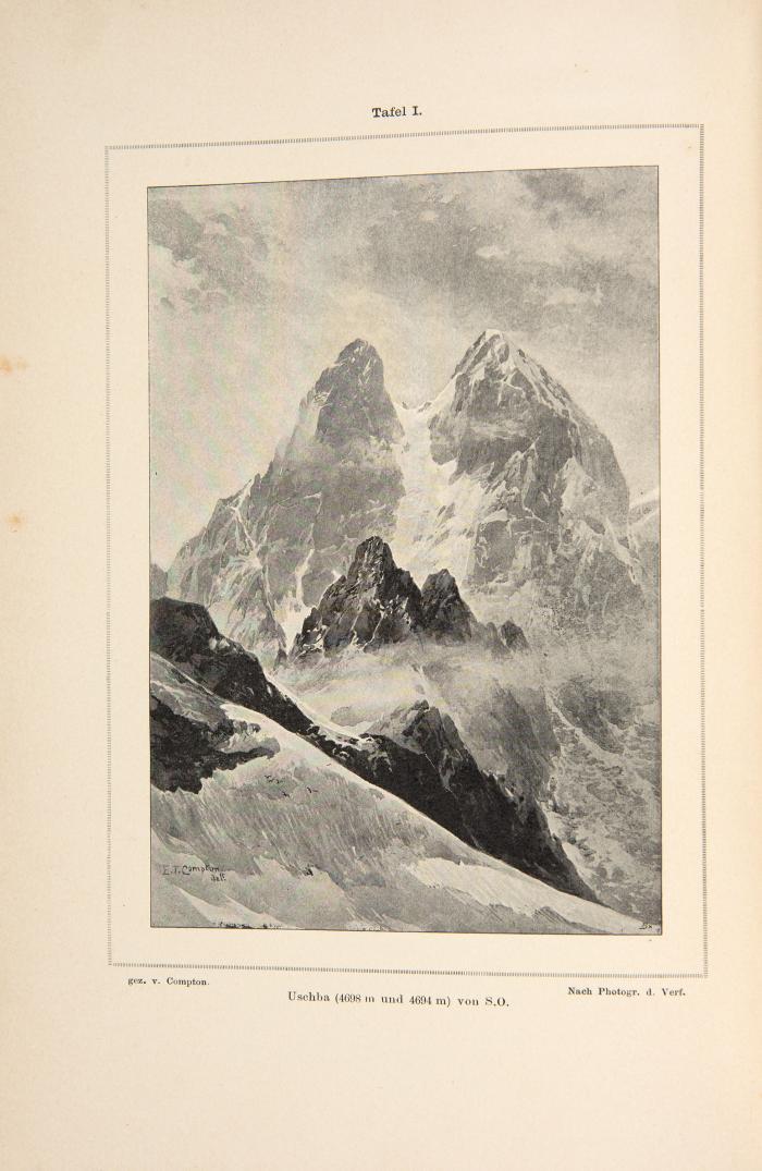 Merzbacher, Gottfried: Aus den Hochregionen des Kaukasus. Wanderungen, Erlebnisse, Beobachtungen. 2. Bde.