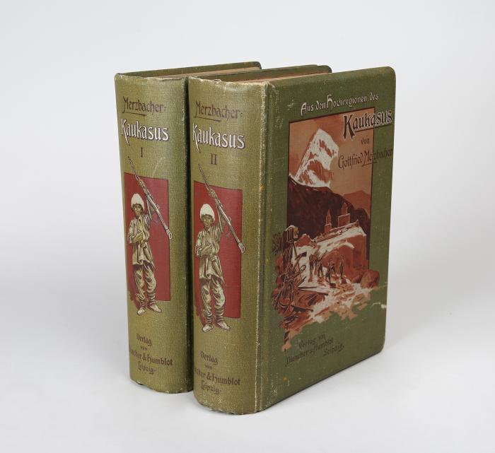Merzbacher, Gottfried: Aus den Hochregionen des Kaukasus. Wanderungen, Erlebnisse, Beobachtungen. 2 Bde.