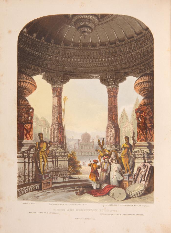 Vues pittoresques de l’Inde, de la Chine, et des bords de la Mer Rouge. Traduit par J. F. Gérard. 2 Bde.