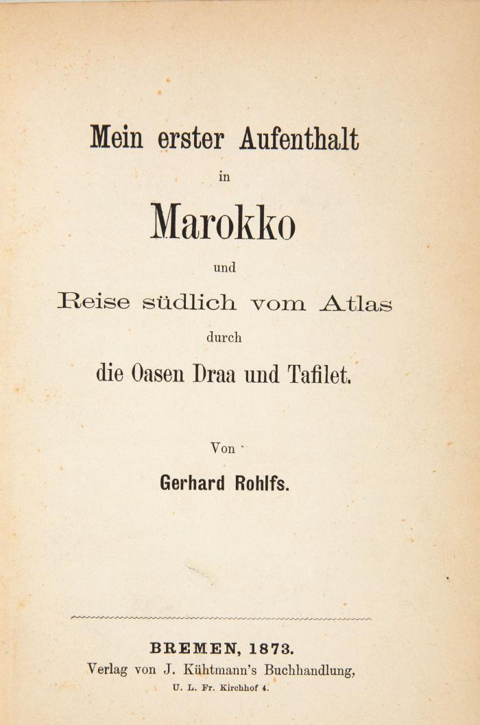 Mein erster Aufenthalt in Marokko und Reise vom Atlas durch die Oasen Draa und Tafilet.