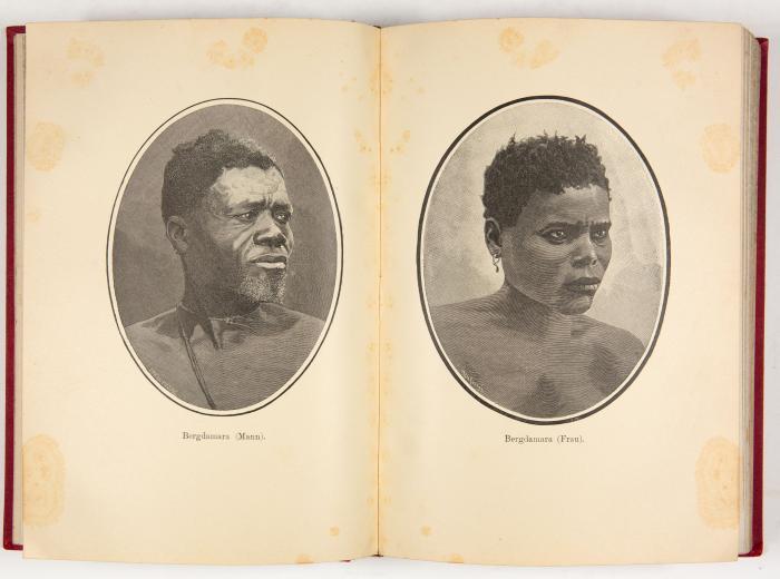 Deutsch-Südwest-Afrika. Forschungsreisen durch die deutschen Schutzgebiete Gross-Nama- und Hereroland, nach dem Kunene, dem Ngami-See und Kalachari. 1884–1887.