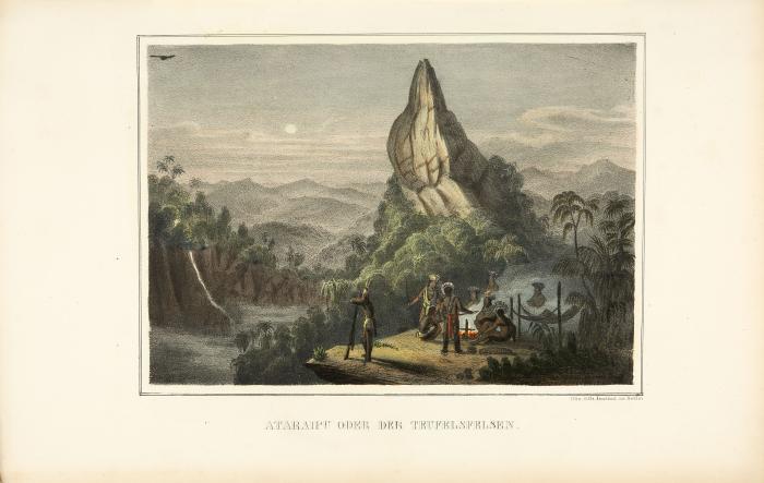 Reisen in Guiana und am Orinoko während der Jahre 1835-1839. Nach seinen Berichten und Mittheilungen an die Geographische Gesellschaft in London herausgegeben von Otto Alfred Schomburgk. Mit einem Vorwort von Alexander von Humboldt und dessen Abhandlung über einige wichtige Astronomische Positionen Guiana's.