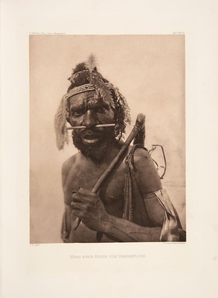 Forschungen im Innern der Insel Neuguinea. (Bericht des Führers über die wissenschaftlichen Ergebnisse der deutschen Grenzexpedition in das westliche Kaiser-Wilhelmsland 1910).