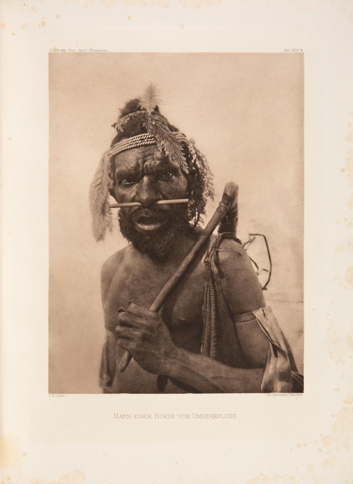 Forschungen im Innern der Insel Neuguinea. (Bericht des Führers über die wissenschaftlichen Ergebnisse der deutschen Grenzexpedition in das westliche Kaiser-Wilhelmsland 1910).