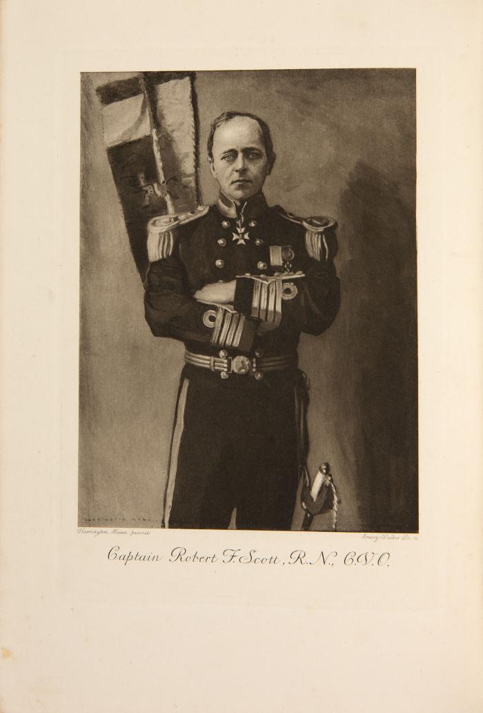 Scott, Captain Robert Francis: Scott's last expedition. 2 Bde. Being the journals of Captain R. F. Scott (Vol. I). Being the reports of the journeys & the scientific work undertaken by Dr. E.A. Wilson and the surviving members of the expedition. (Vol. II). Arranged by Leonard Huxley. Pref. by C. R. Markham.