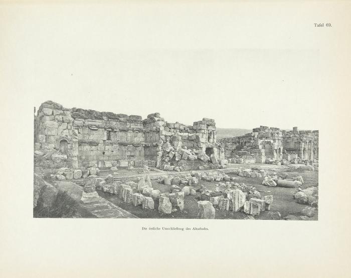 Baalbek. Ergebnisse der Ausgrabungen und Untersuchungen in den Jahren 1898 bis 1905. 3 Bde u. 1 Tafelband.