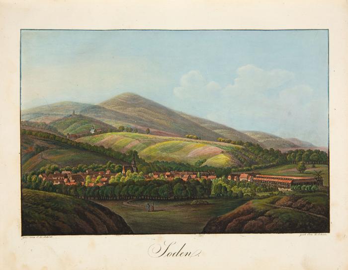 Gerning, (Johann Isaak von): Die Heilquellen am Taunus. Ein didactisches Gedicht in vier Gesängen.