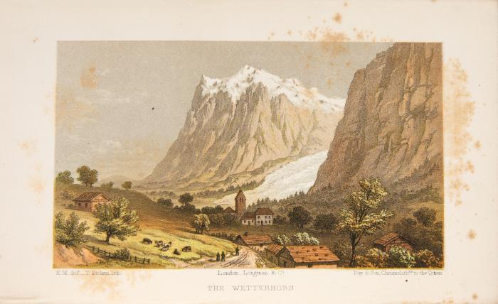 Summer months among the alps: With the Ascent of Monte Rosa.