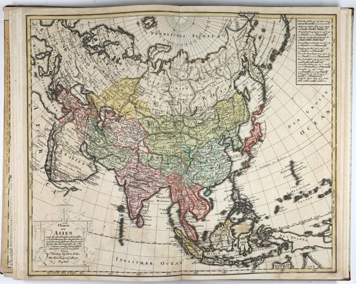 Homann Erben. - Atlas compendiarius quinquaginta tabularum geographicarum Homannianarum.