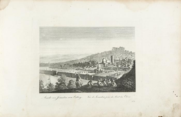 Ansichten von Palästina oder dem heiligen Lande, nach Ludwig Mayers Original-Zeichnungen mit Erläuterungen. 3 in 1 Bd.