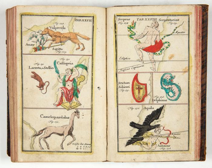Atlas portatilis Coelestis oder kurze Vorstellung des ganzen Welt-Gebäudes in den Anfangs-Gründen der wahren Astronomie ...