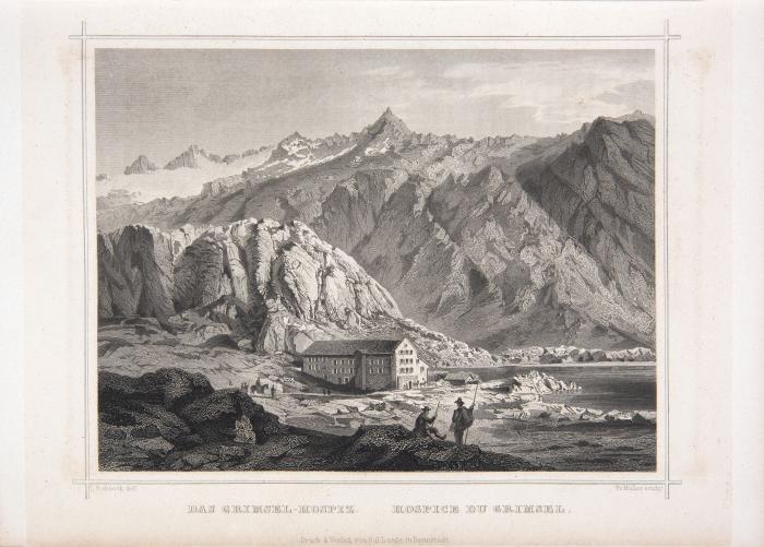 Runge, Heinrich: La Suisse. Collection de vues pittoresques avec Texte historique-topographique. Traduit de l'Allemand par J. T. Thévenot. 3 Bde.
