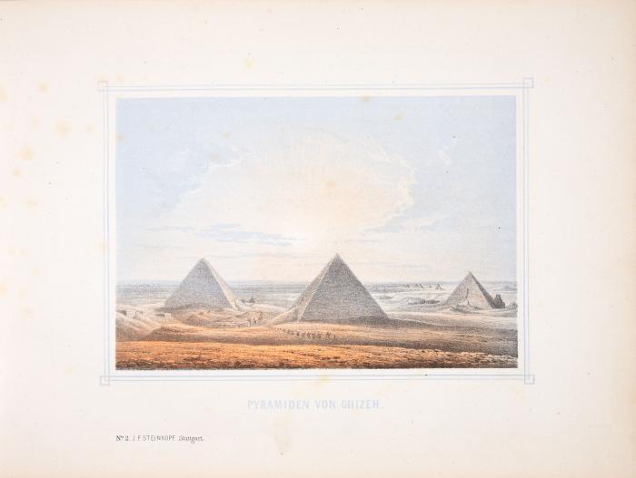 Schubert, G. H. von und J. Roth: Album des heiligen Landes. 50 ausgewählte Original-Ansichten biblisch wichtiger Orte, treu nach der Natur gezeichnet von J. M. Bernatz.
