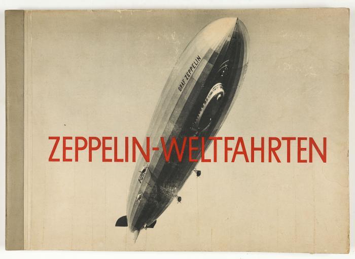 Luftfahrt und Zeppeline. 7 Bde. Verschiedene Formate und Einbände.