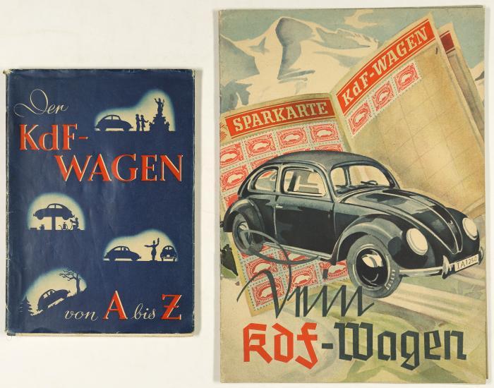 Der KDF-Wagen von A bis Z. Ein Handbuch vom KDF-Wagen. Berlin: Volkswagenwerk GmbH im Verlag Breidenstein, Frankfurt a.M. o. J. (um 1940).