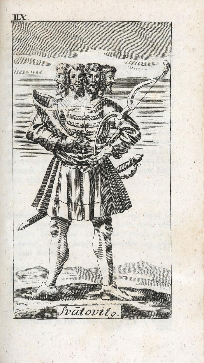 De Diis Germanis sive veteri Germanorum, Gallorum, Britanorum Vandalorum religione syngrammata quatuor cum figuris aeneis. Notis et observationibus illustravit Joannes Jarkius. Accedit praefatio Jo. Alberti Fabricii .... et appendicis loco Jo. Georg. Keysleri ... diss. de cultu solis, Freji et Othini.