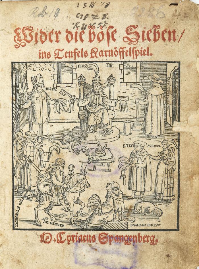 Wider die böse Sieben, ins Teufels Karnöffelspiel.