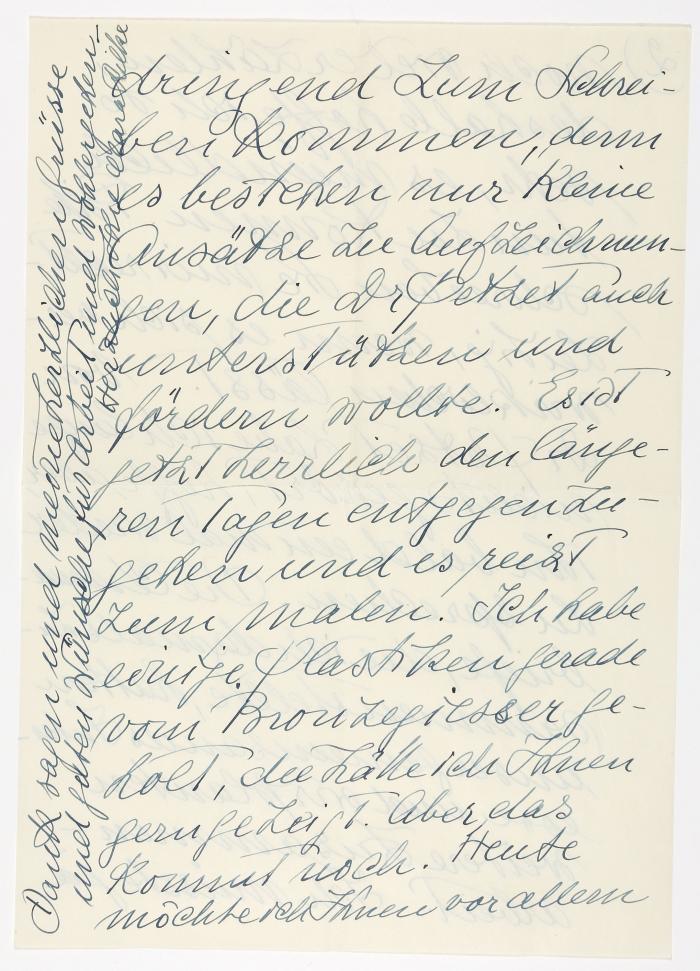 RILKE-WESTHOFF, CLARA (1878 Bremen – 1954 Fischerhude)
Malerin und Bildhauerin, Ehefrau von Rainer Maria Rilke