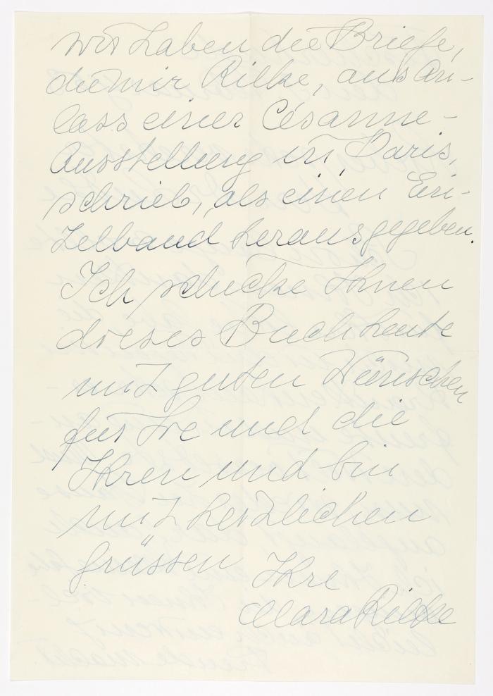 RILKE-WESTHOFF, CLARA (1878 Bremen – 1954 Fischerhude)
Malerin und Bildhauerin, Ehefrau von Rainer Maria Rilke