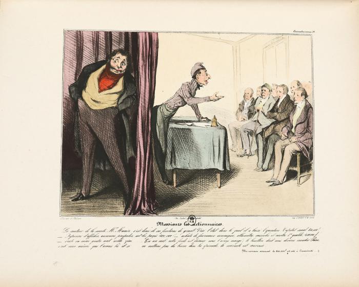 Daumier, Honoré: Les cent Robert Macaire. Mit einem Vorwort von Florent Fels.