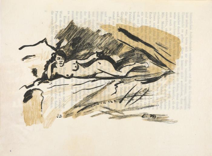 Duret, Théodore: Edouard Manet, sein Leben und seine Kunst. Aus dem Französischen übersetzt  v. E. Waldmann-Bremen.
