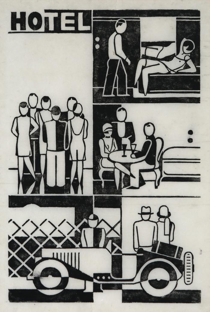 Hotel (Aus: Zwölf Häuser der Zeit)