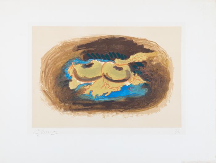 Pommes et feuilles