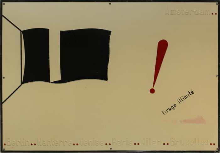 Le Drapeau noir, tirage illimité
